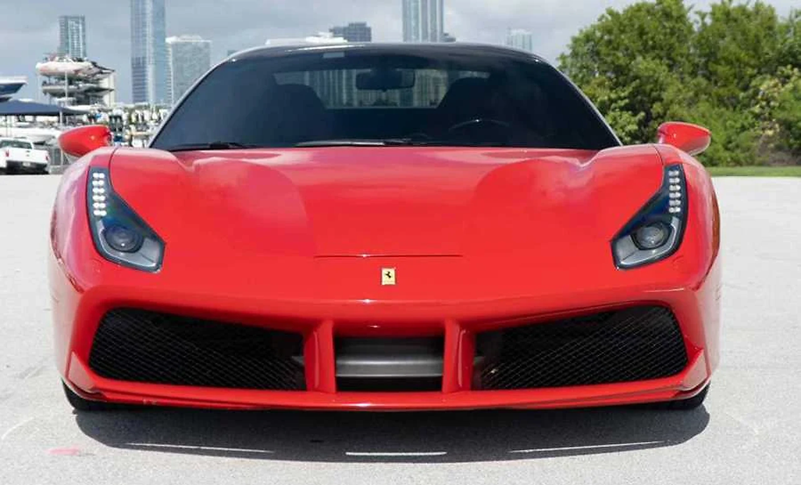 Ferrari 488 GTB detail relevant to multi-car exotic rental coordination on MIAMI / CAR